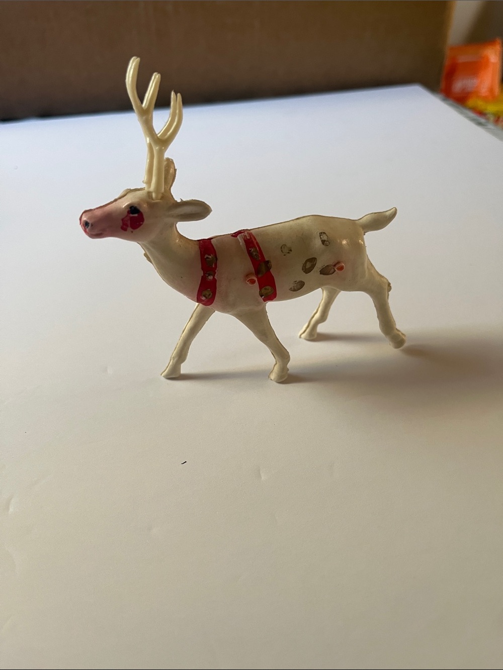 Vintage 1949/50’s plastic reindeer